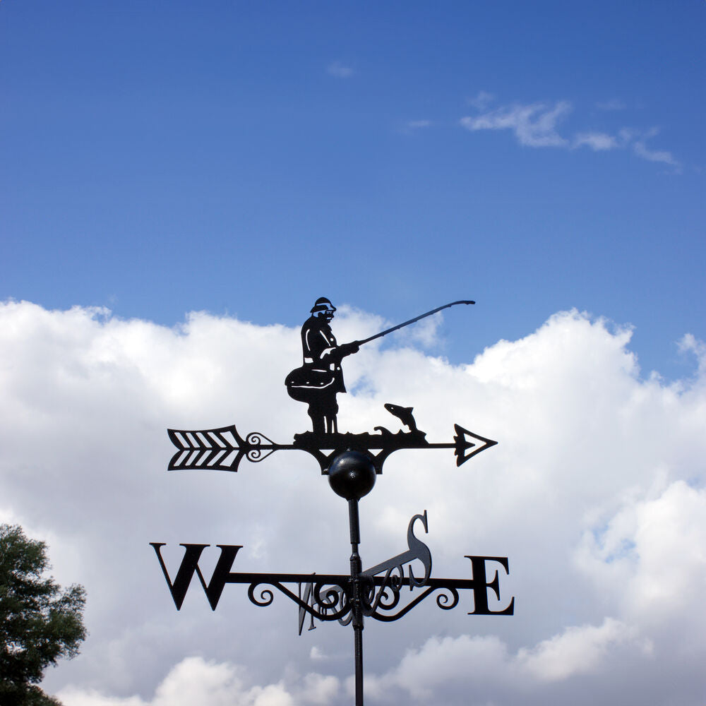 PoppyForge Fisherman Weathervane