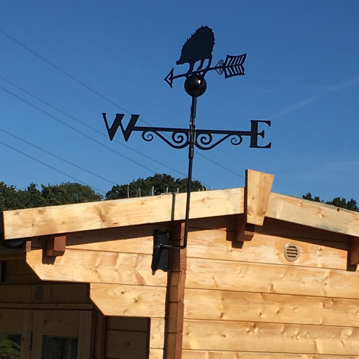 PoppyForge Hedgehog Weathervane