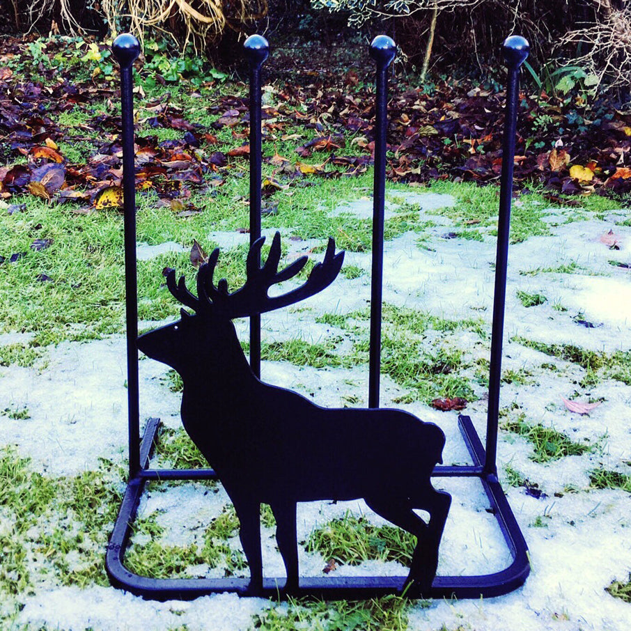 PoppyForge 2 Pair Boot Rack - Stag