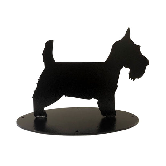 PoppyForge Scottie Dog Boot Scraper Silhouette