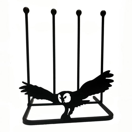 PoppyForge 2 Pair Boot Rack - Owl