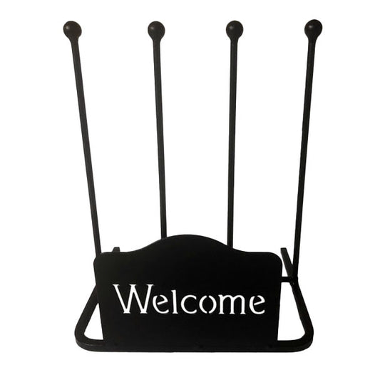 PoppyForge 2 Pair Boot Rack - Welcome