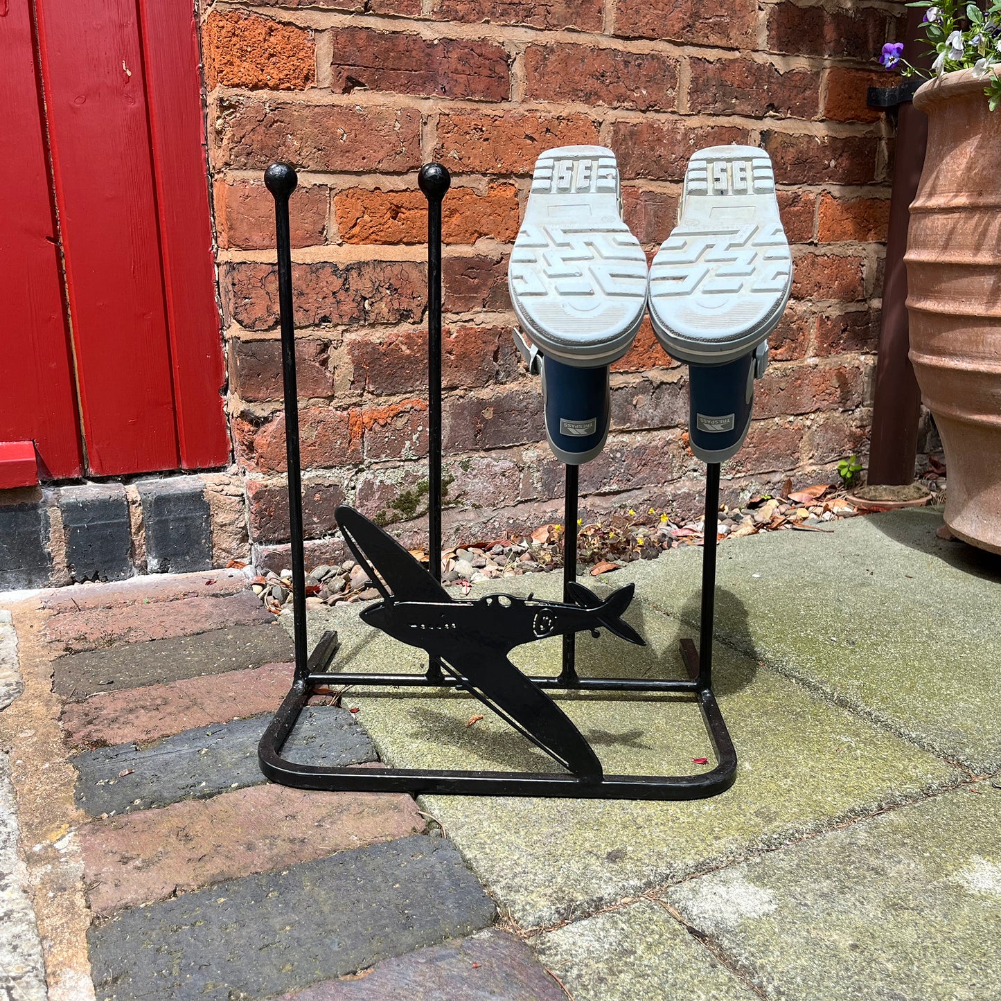 PoppyForge 2 Pair Boot Rack - Spitfire