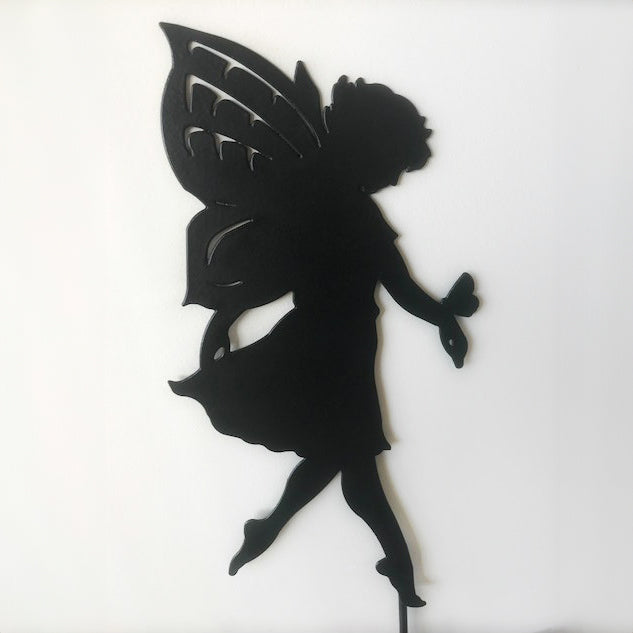 PoppyForge Tiptoe Fairy ornament - Black