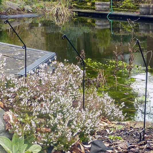PoppyForge Pond Pest Heron Protection Stakes (pack of 10, 20 or 30)