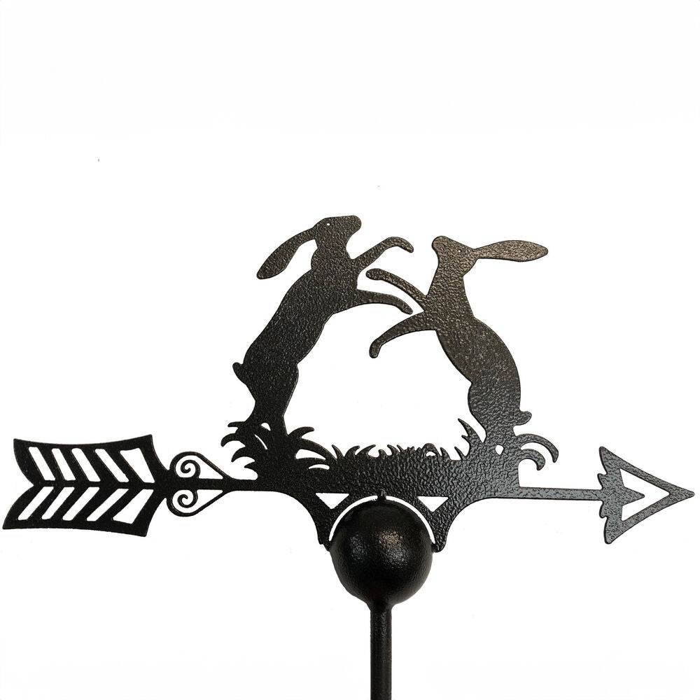 PoppyForge Boxing Hares Weathervane