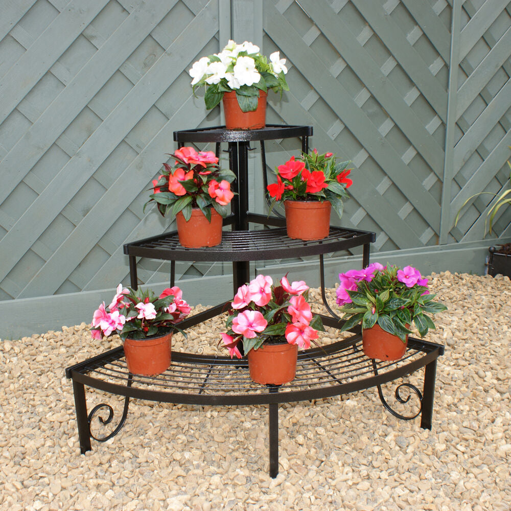 PoppyForge 3 Tier Corner Stand