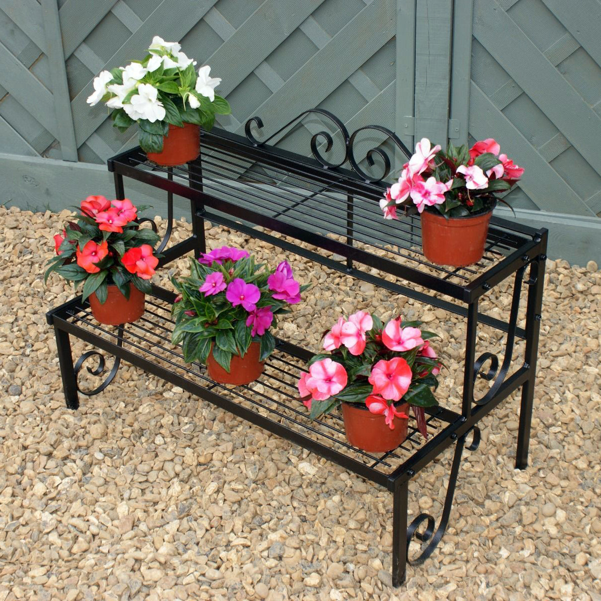 PoppyForge 2 Tier Pot Stand