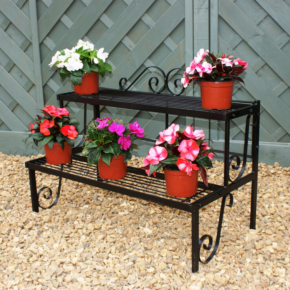 PoppyForge 2 Tier Pot Stand