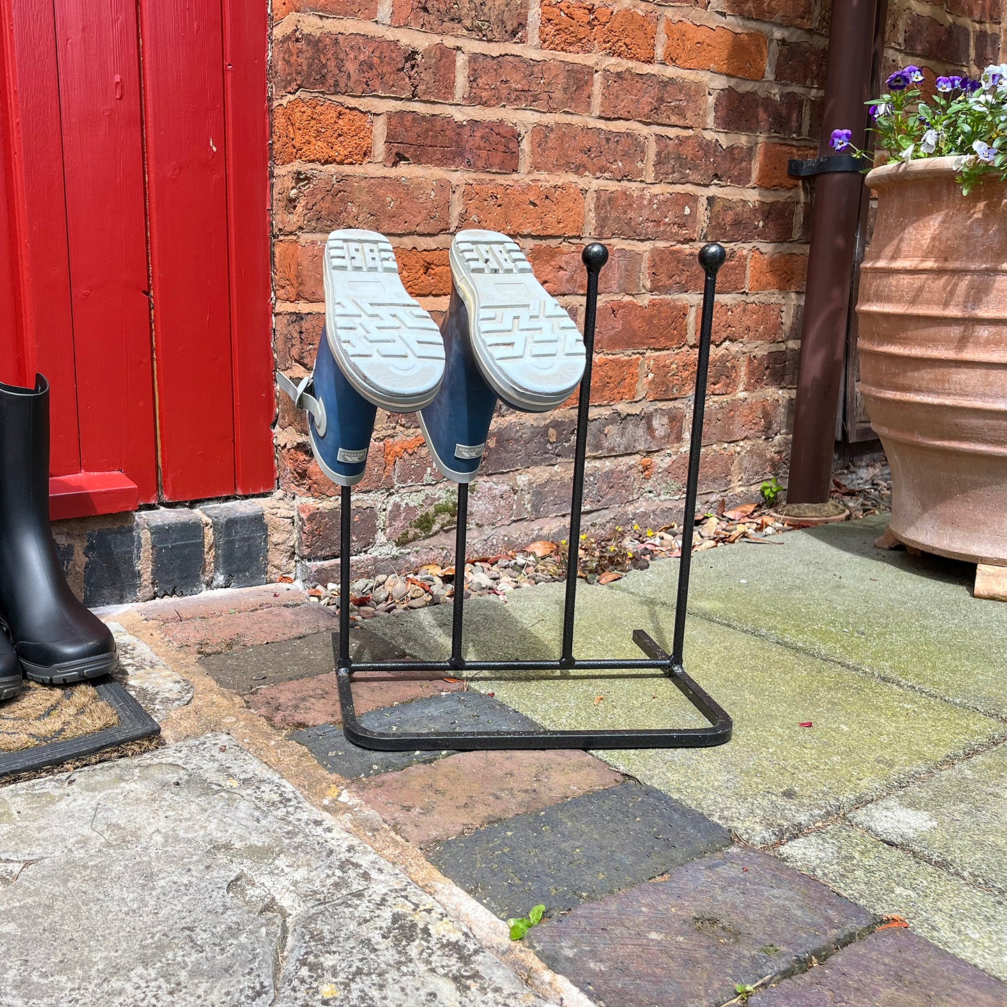 PoppyForge 2 Pair Boot Rack