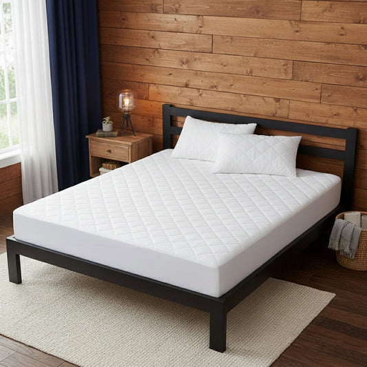 Superb Quilted Extra Deep Mattress Protector Microfibre Top for All Bed Sizes Premium Bedding Protection by OLIVIA ROCCO