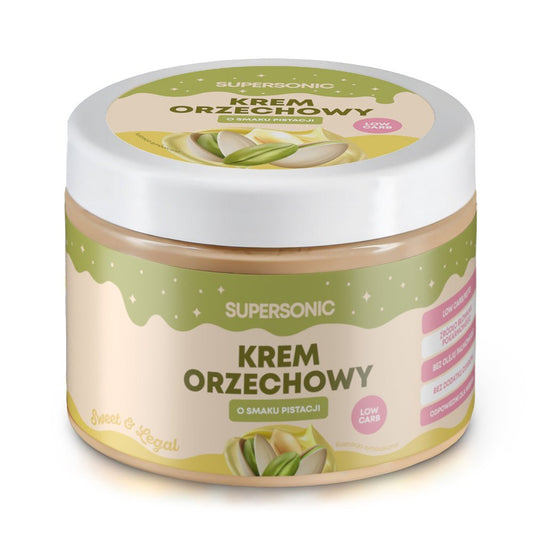 Peanut spread with pistachio flavour LOW CARB 250g