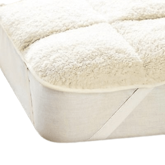 Supreme Comfort Extra Deep Dual-Sided Fluffy Teddy Mattress Topper for Warmth and Cooling OEKO-TEX Certified Fits Single Double King Super King by OLIVIA ROCCO