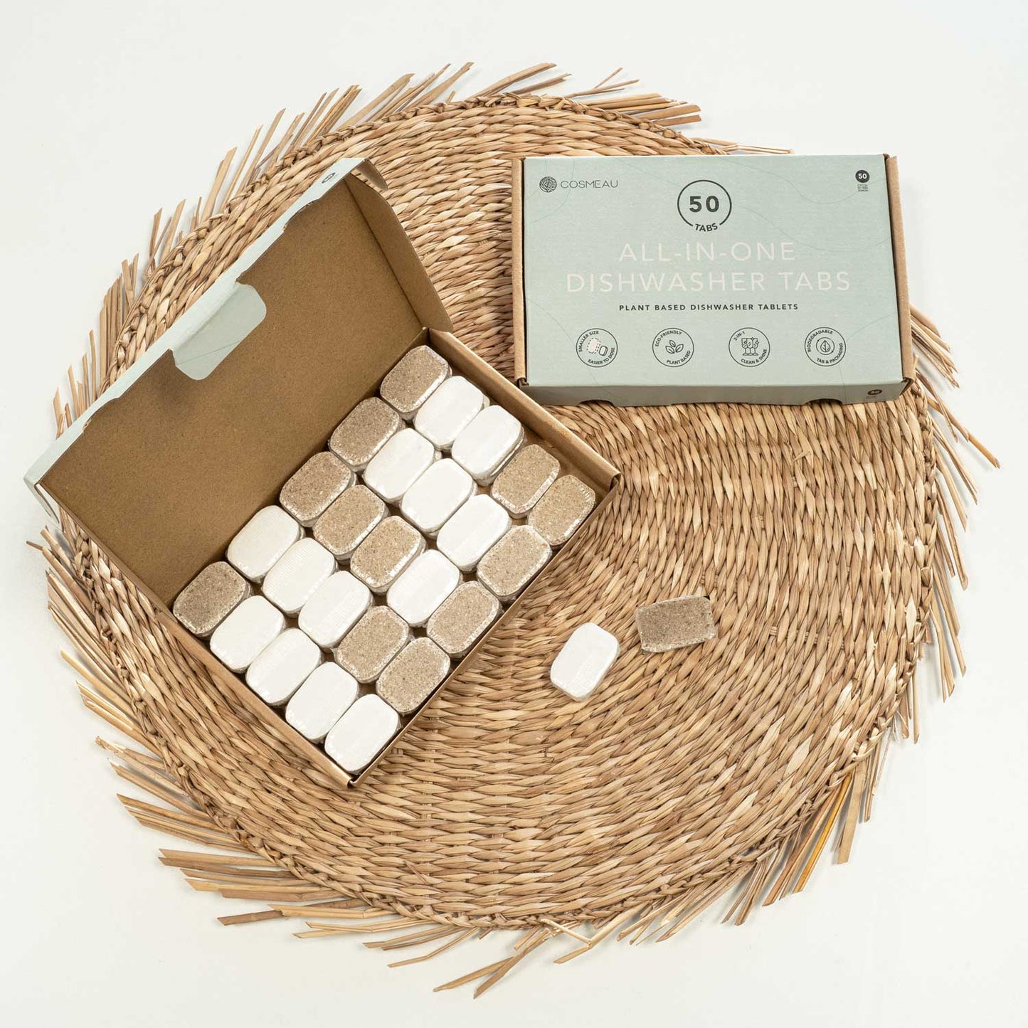 Sustainable Dishwasher Tablets Plant-Based – 50 Tablets