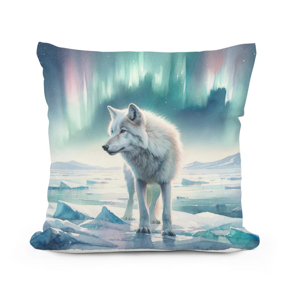 Arctic Solitude Cotton Cushion