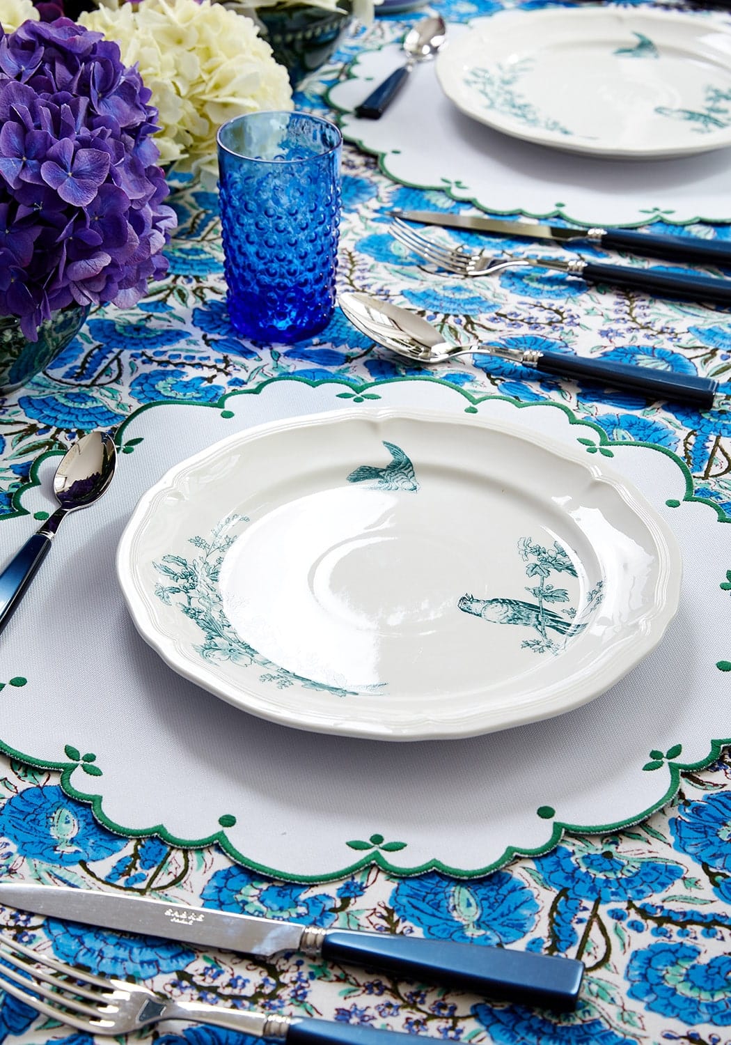 Sweet Greens Round Placemats - Set of 4