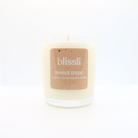 sweet treat – buttery popcorn & brown sugar 220g soy candle