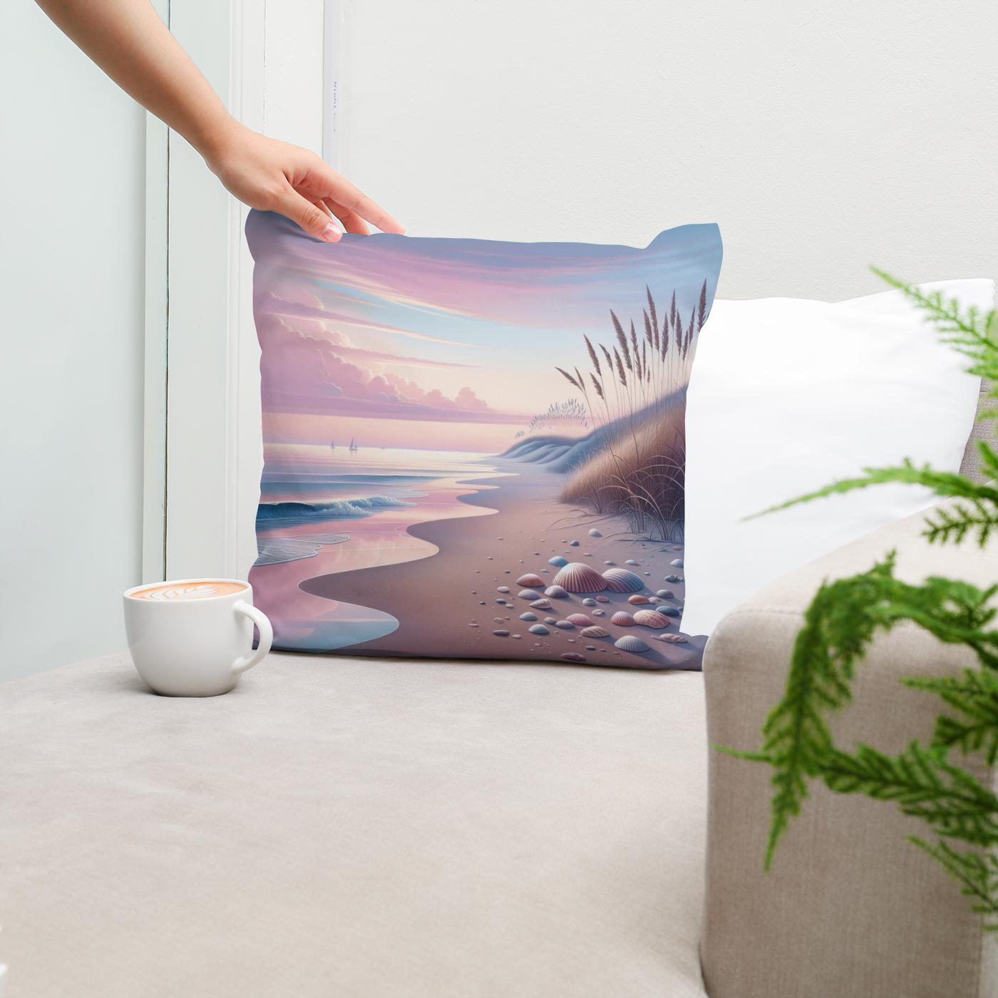 Coastal Bliss Cotton Cushion