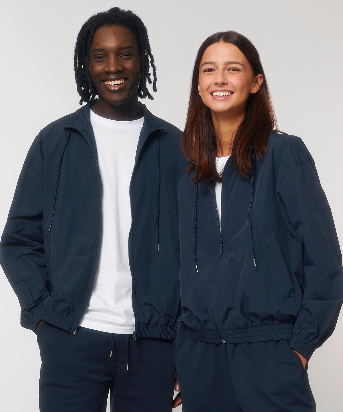 Recycled Nylon Tracksuit Top: Unisex