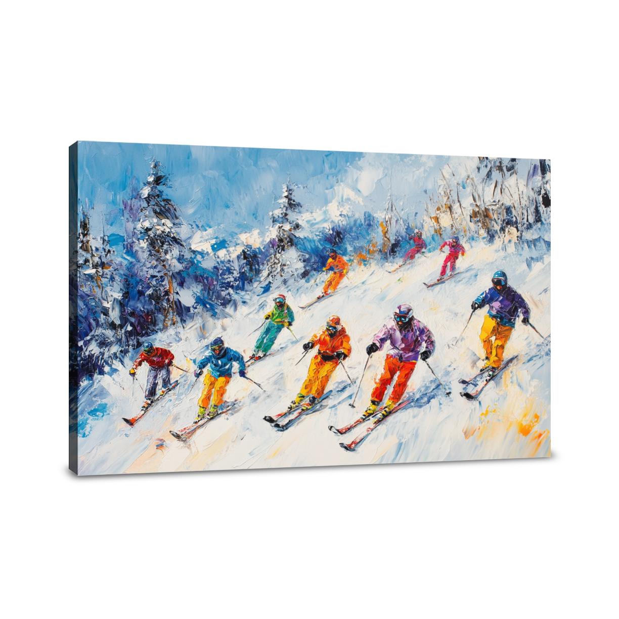 Ski Adventure Canvas