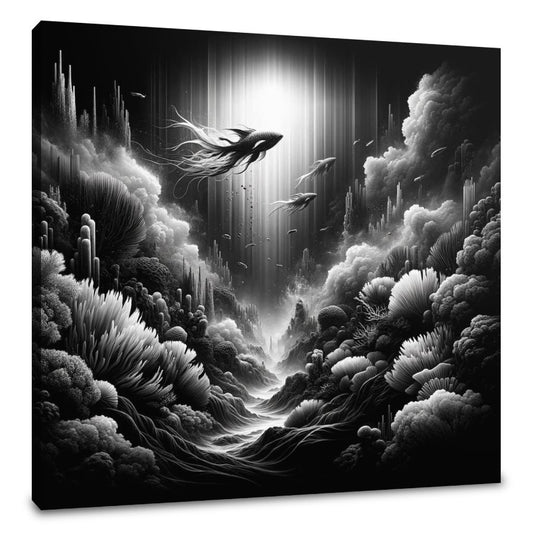 Mysteries of the Deep Canvas