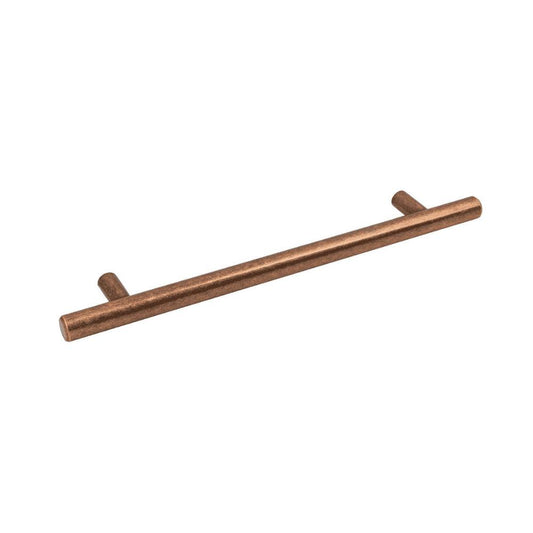 M4TEC Belmont T-Bar Handle – Antique Copper Cabinet, Cupboard & Drawer Handle (W5 Series)