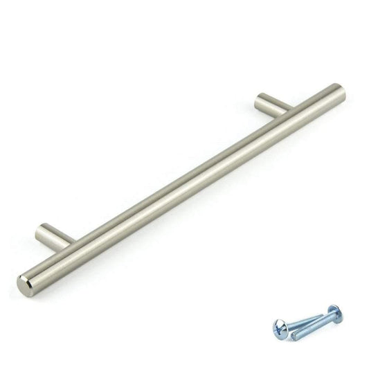 M4TEC Balintore T-Bar Handle – Brushed Nickel Cabinet, Cupboard & Drawer Handle (D4 Series)