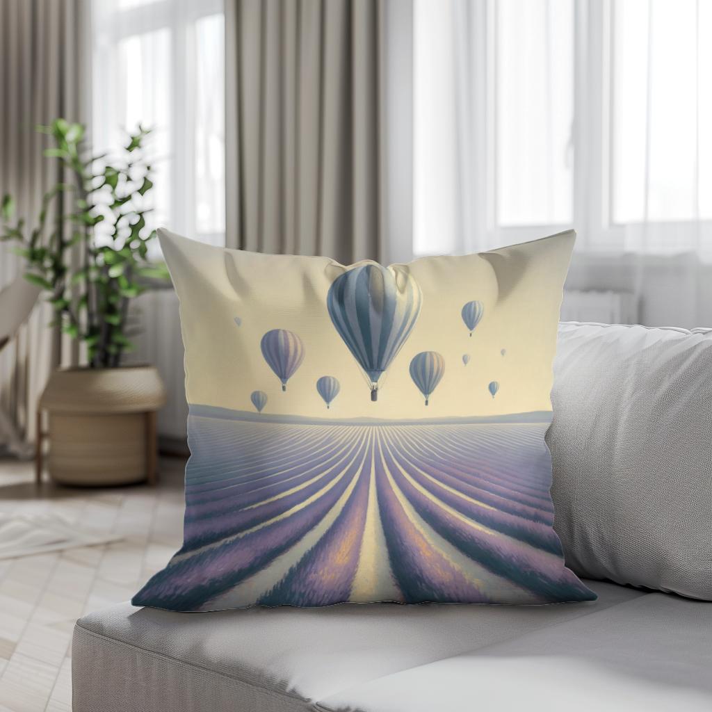 Lavender Breeze Cotton Cushion