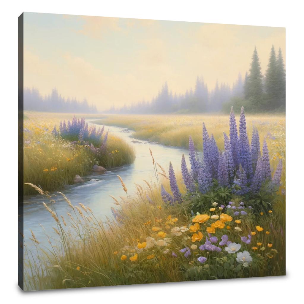 Whispering Wildflowers Canvas