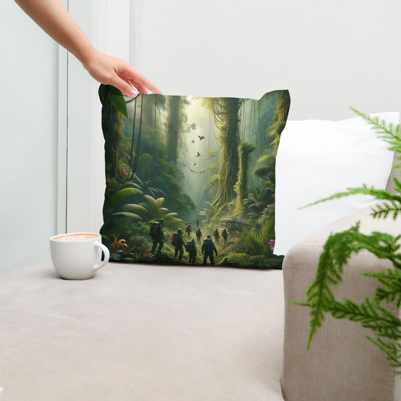 Rainforest Quest Cotton Cushion
