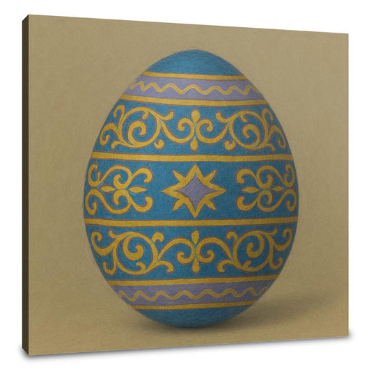 Ornate Egg Canvas