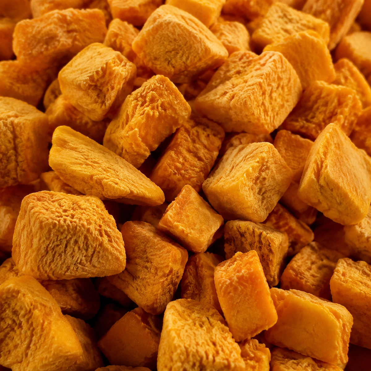 Freeze Dried Mango Cubes