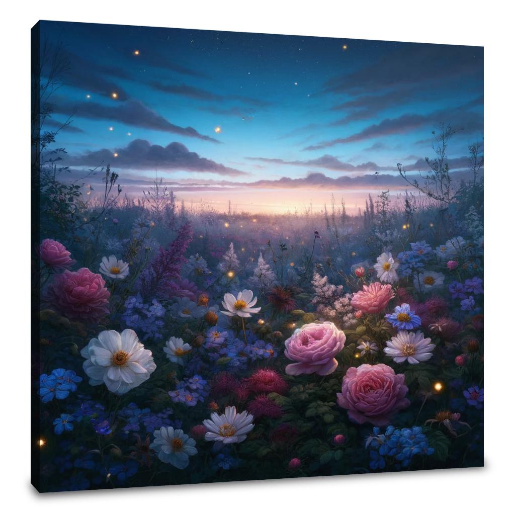 Twilight Meadows Canvas