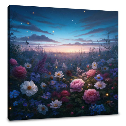 Twilight Meadows Canvas