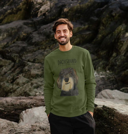 Wire Haired Hot Dog Sweatshirt – For the Fearless Doxie Fans!