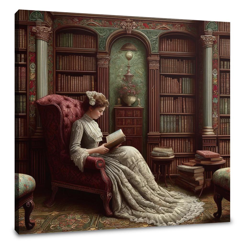 Literary Reverie Canvas