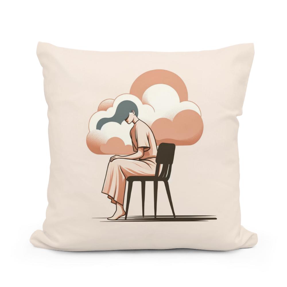 Cloudbound Dreams Cotton Cushion