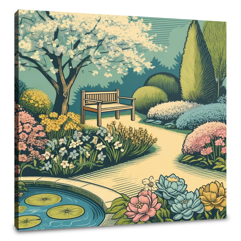 Blossom Retreat Canvas