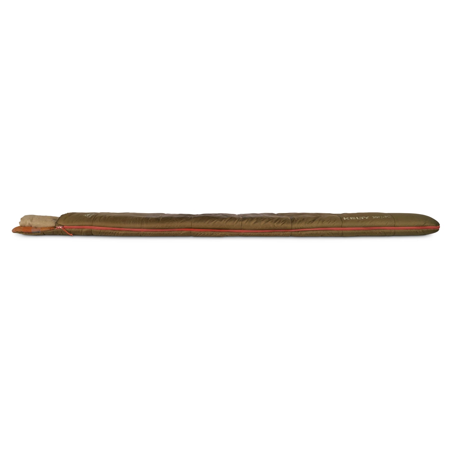 Kelty Wayback 20°F (-7°C) Synthetic Sleeping Bag - One Size - Burnt Olive