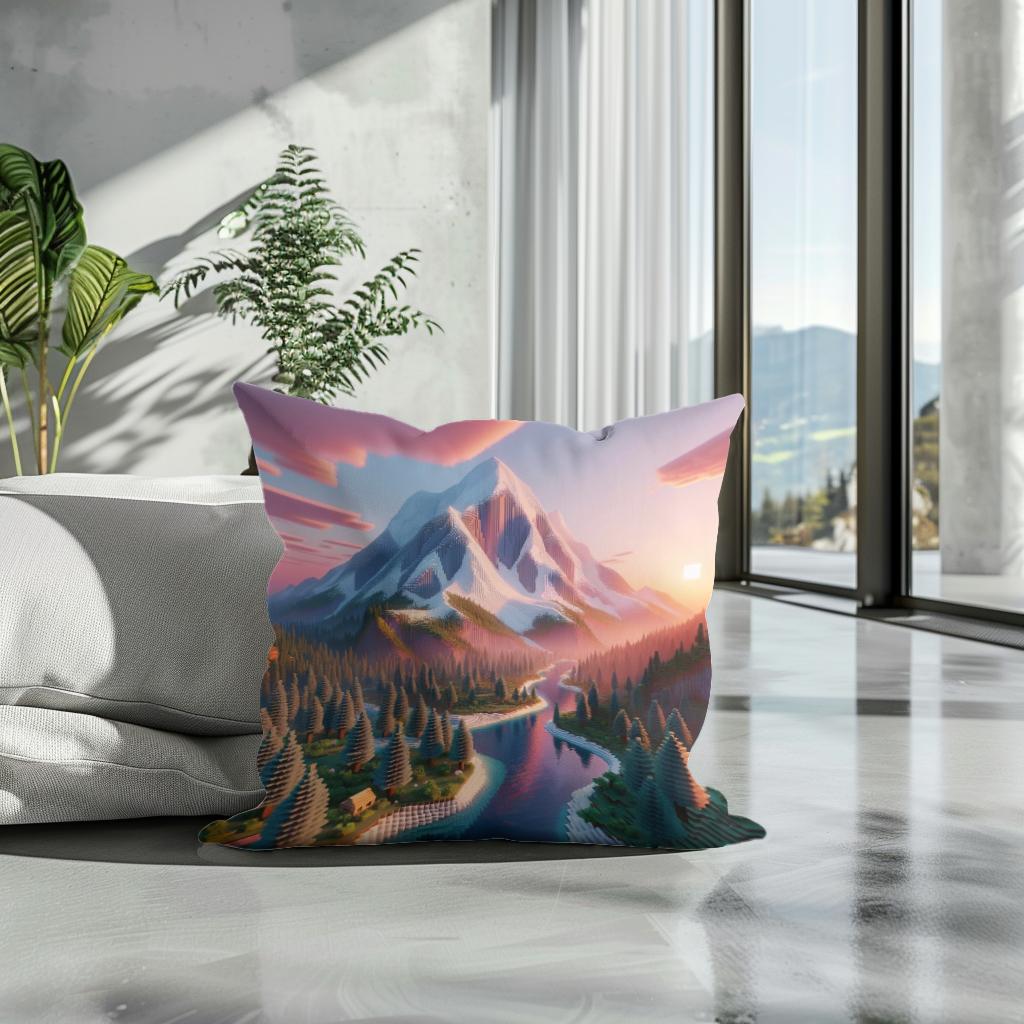 Mystic Meadow Cotton Cushion