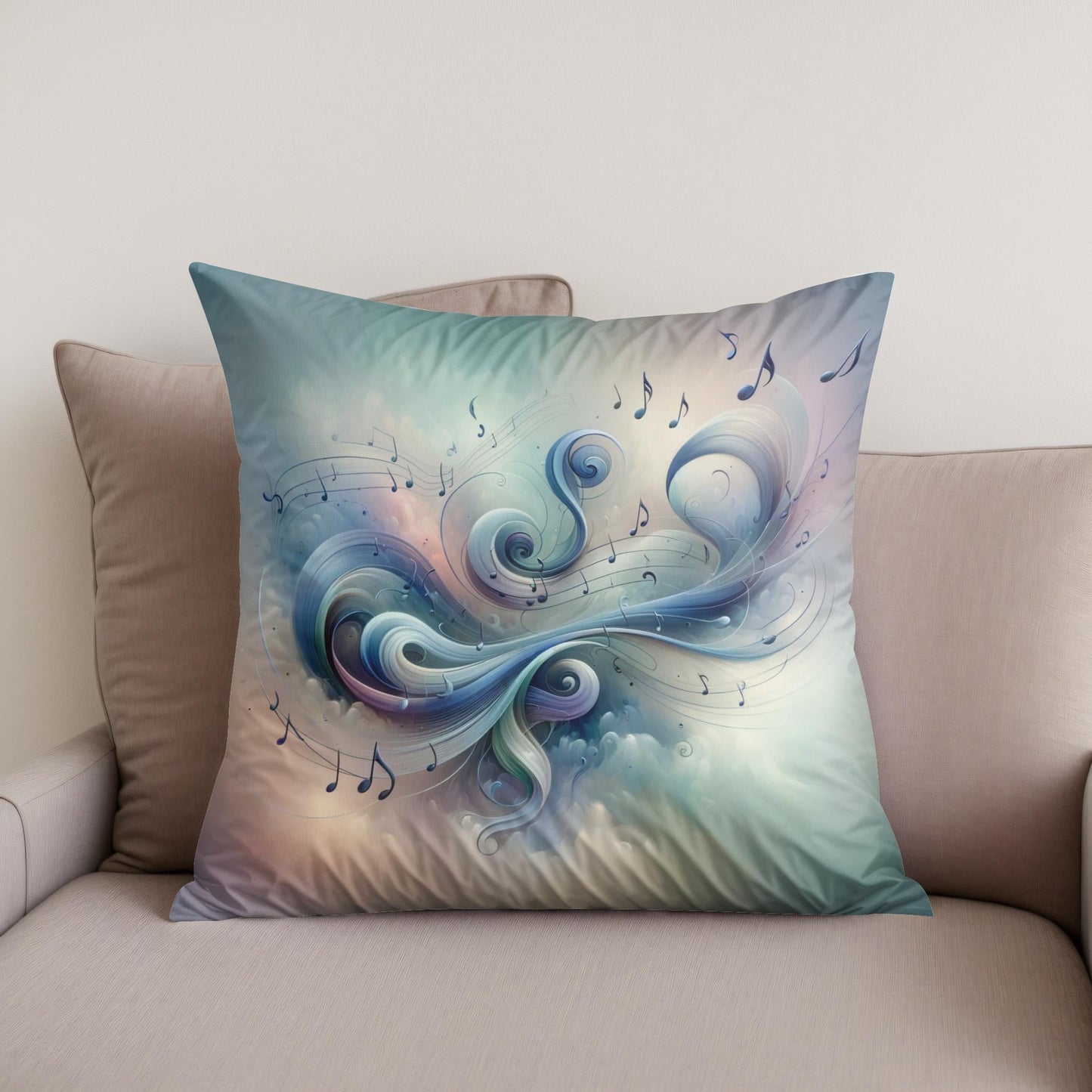 Abstract Symphony Cotton Cushion