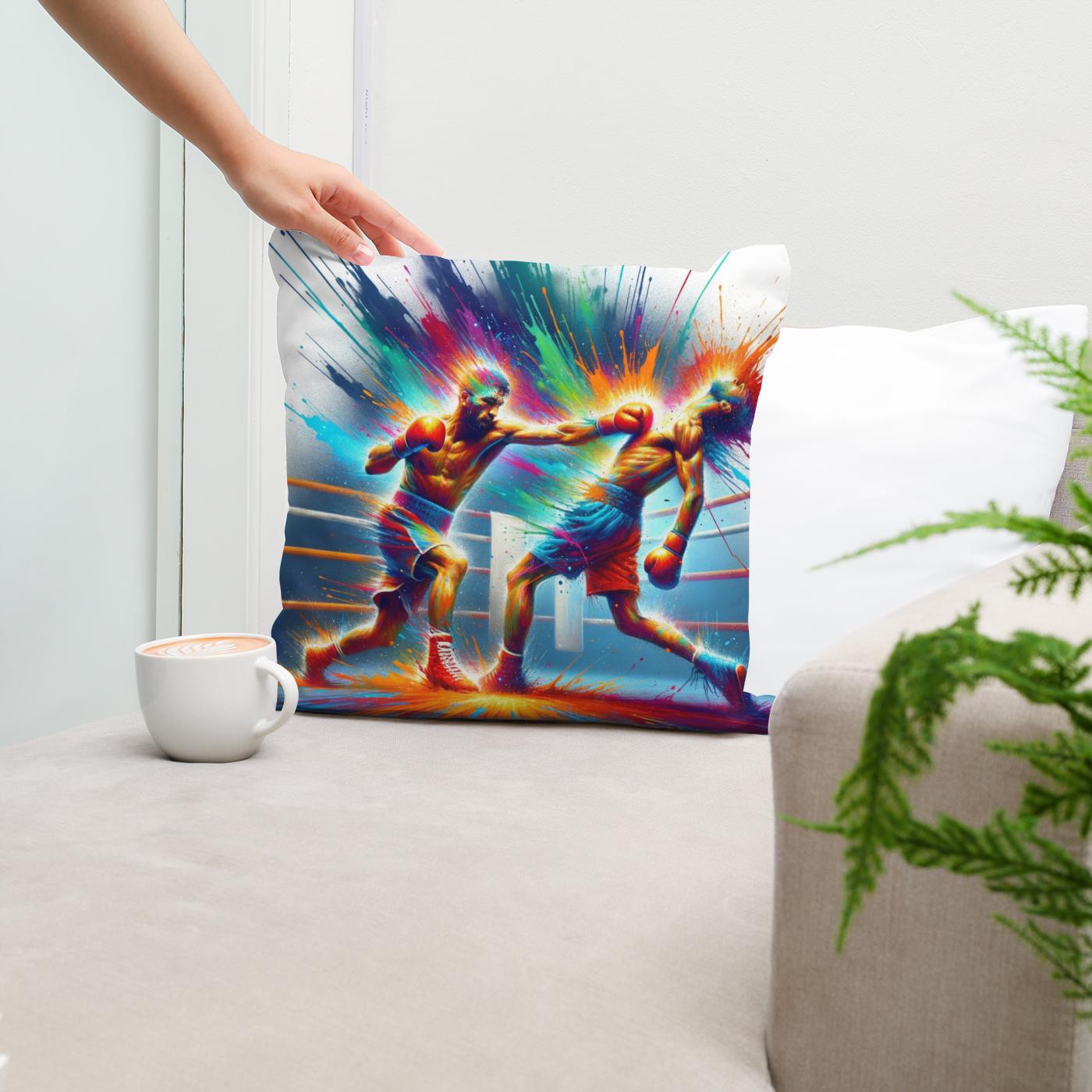 Colorful Knockdown Cotton Cushion