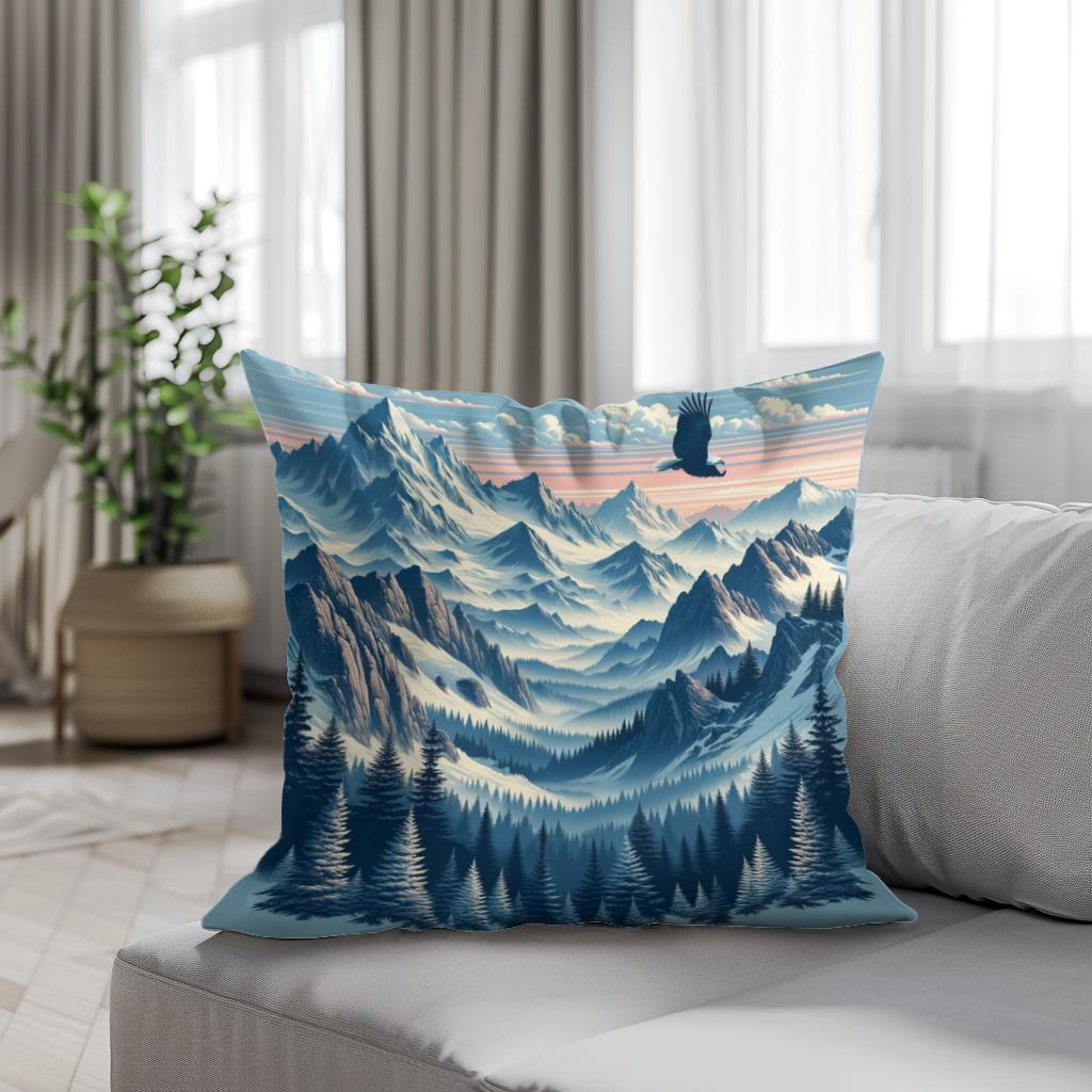 Dawn Summit Cotton Cushion