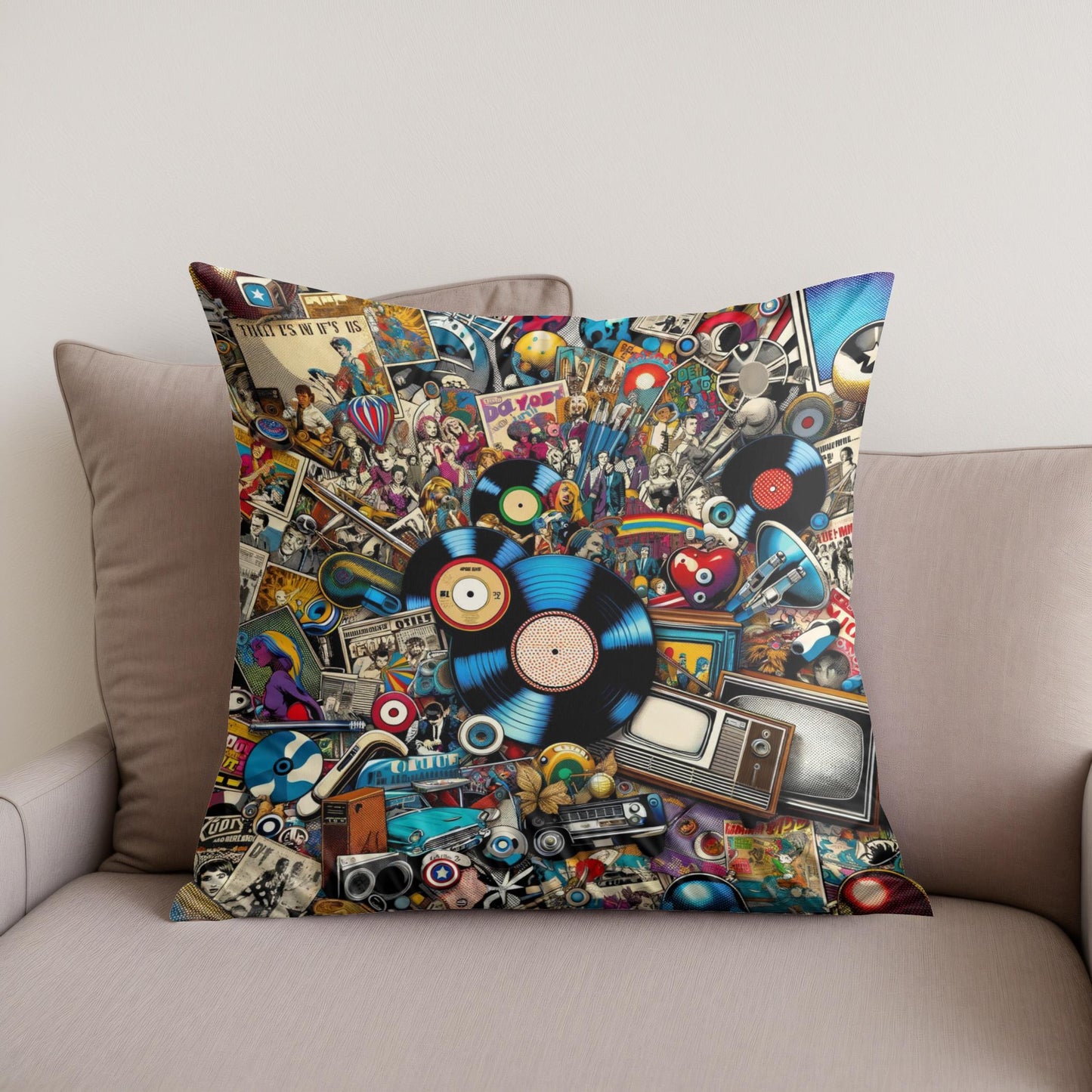 Nostalgia Tapestry Cotton Cushion