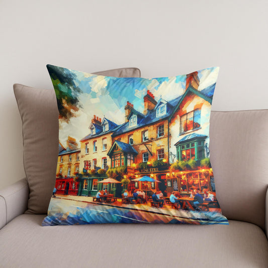 Bristol's King Street Warmth Cotton Cushion