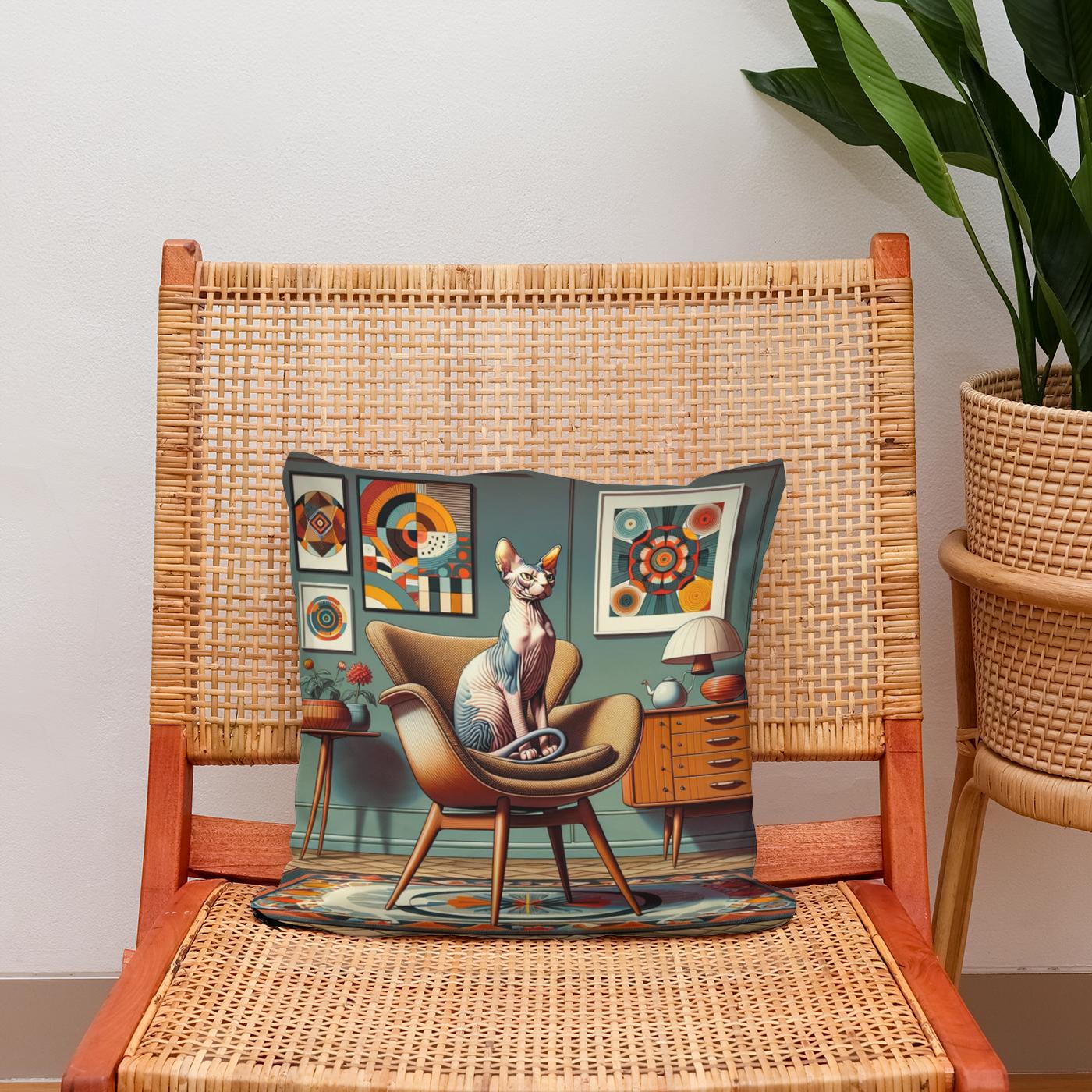 Modern Elegance Cotton Cushion