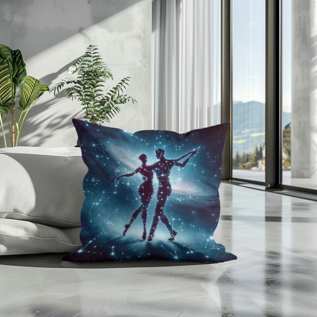 Celestial Waltz Cotton Cushion