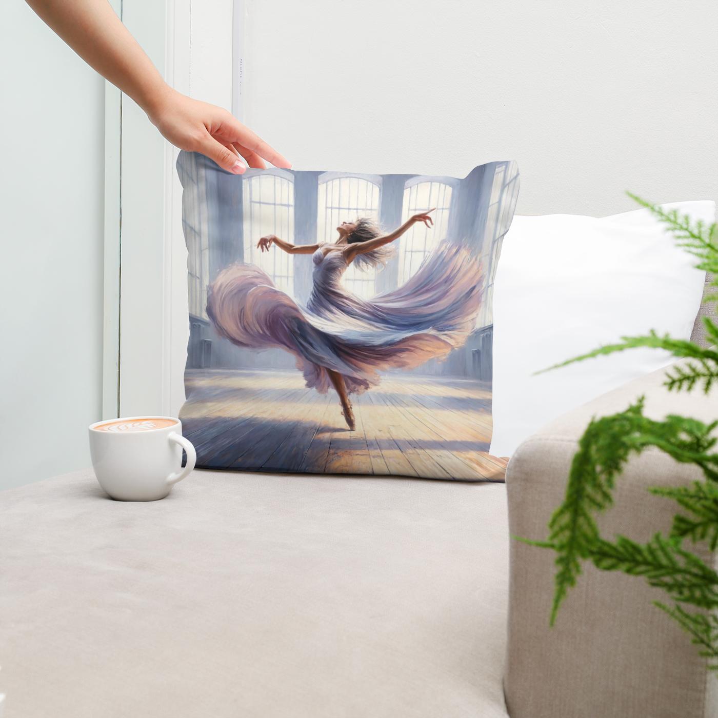Joyous Spin Cotton Cushion