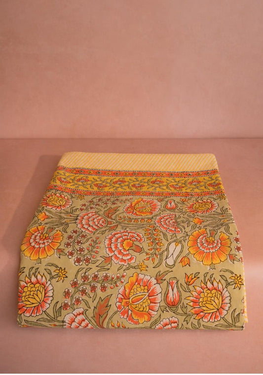 Mughal Rajan Floral Tablecloth