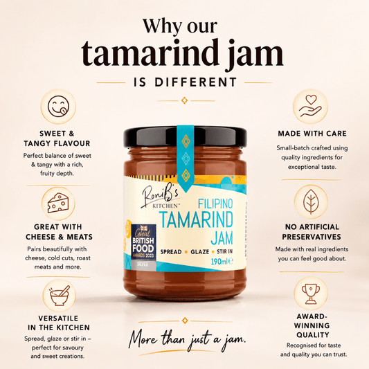 Filipino Tamarind Jam | Great British Food Awards Silver Winner | Perfect with Cheese | 190ml